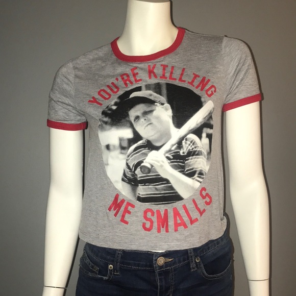 Tops - “You’re Killing Me Smalls” The Sandlot Crop Top